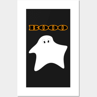 Booo ghost - Halloween. Posters and Art